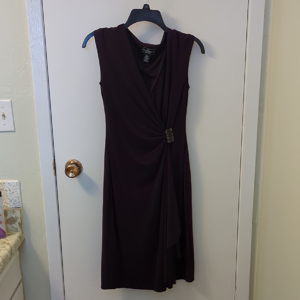 American Living Deep Purple Midi Dress